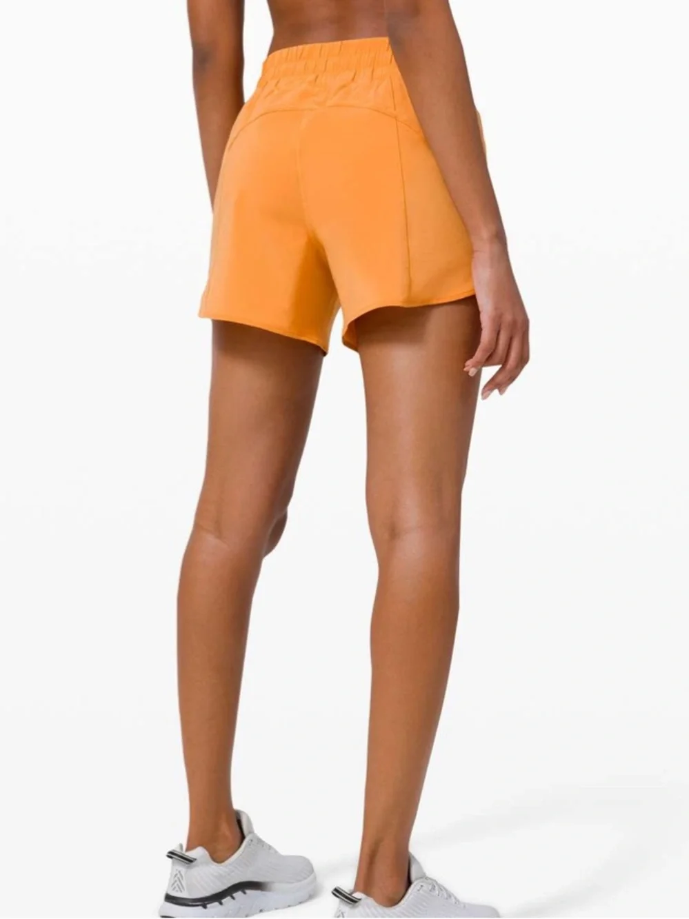 Lululemon Track That Short 5” Monarch Orange Size 4